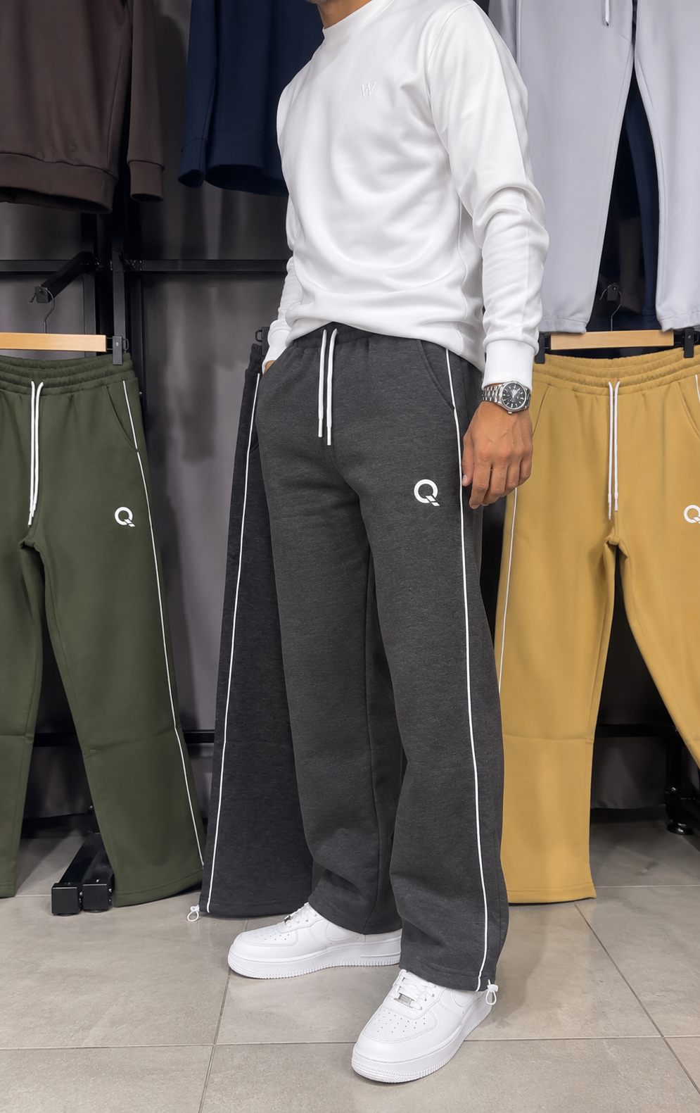 Premium 3 İplik Baggy Eşofman Altı